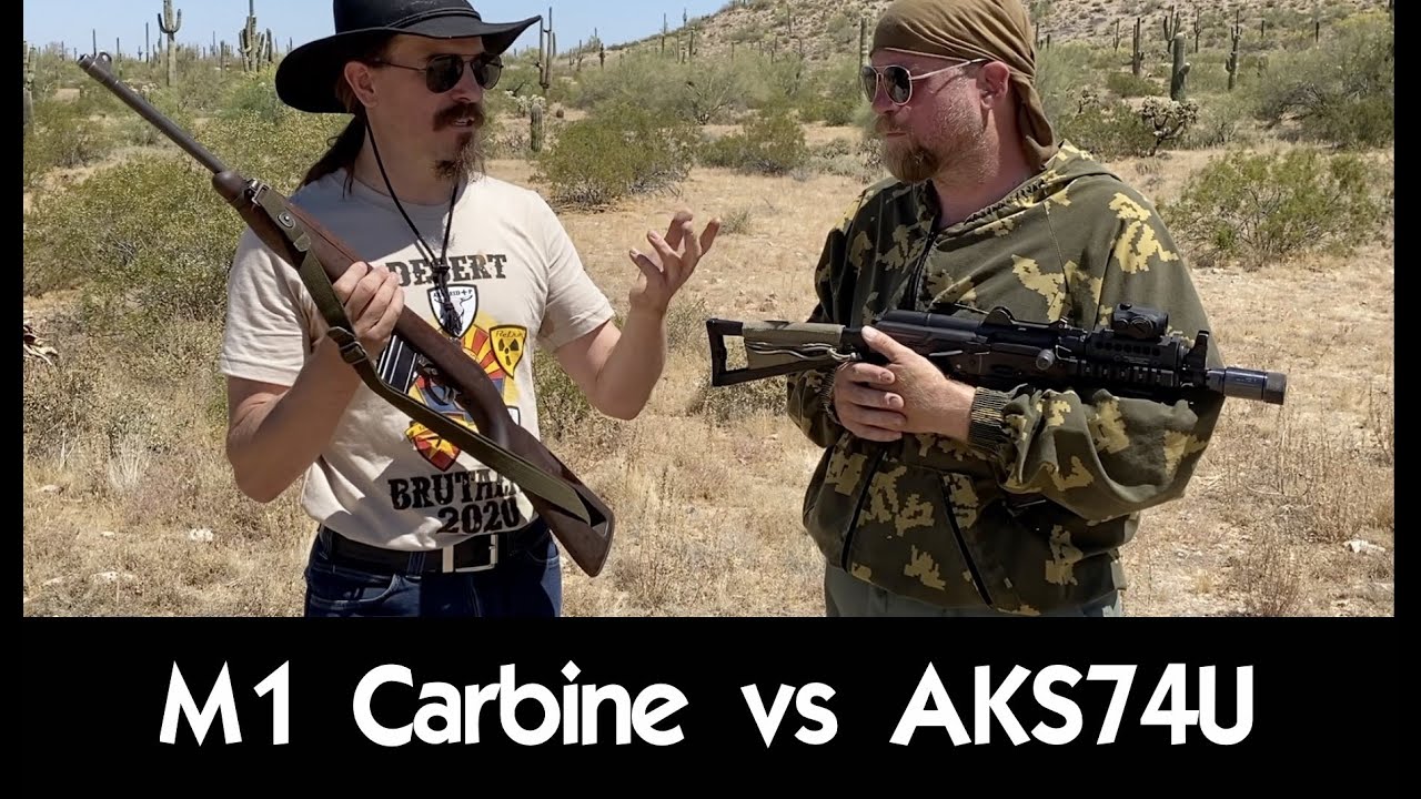 M1 Carbine vs AKS74U