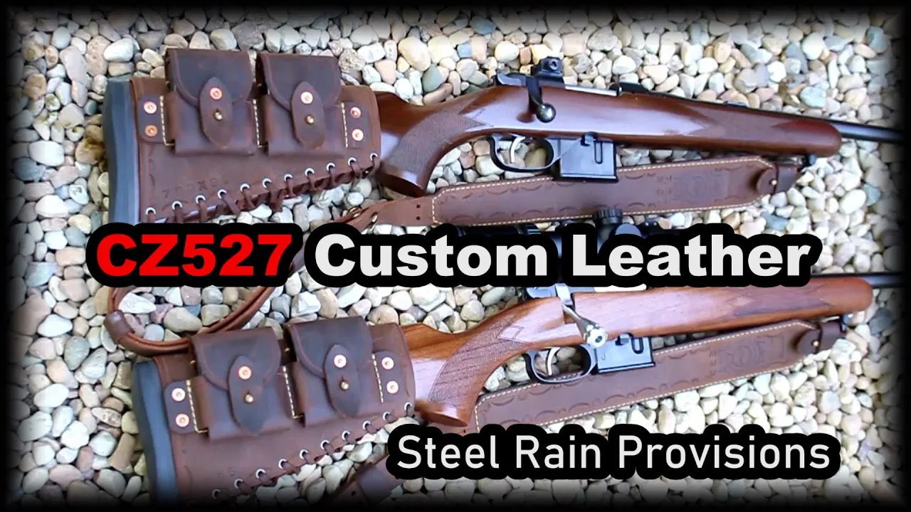 CZ527 custom leather work BEAUTIFUL!