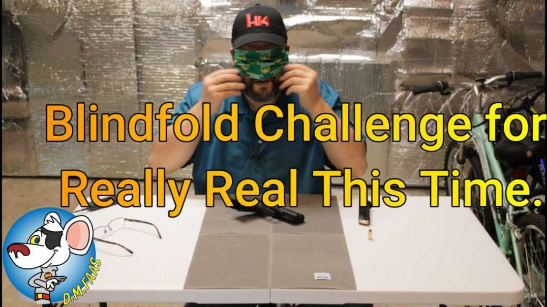 Blindfold Challenge.