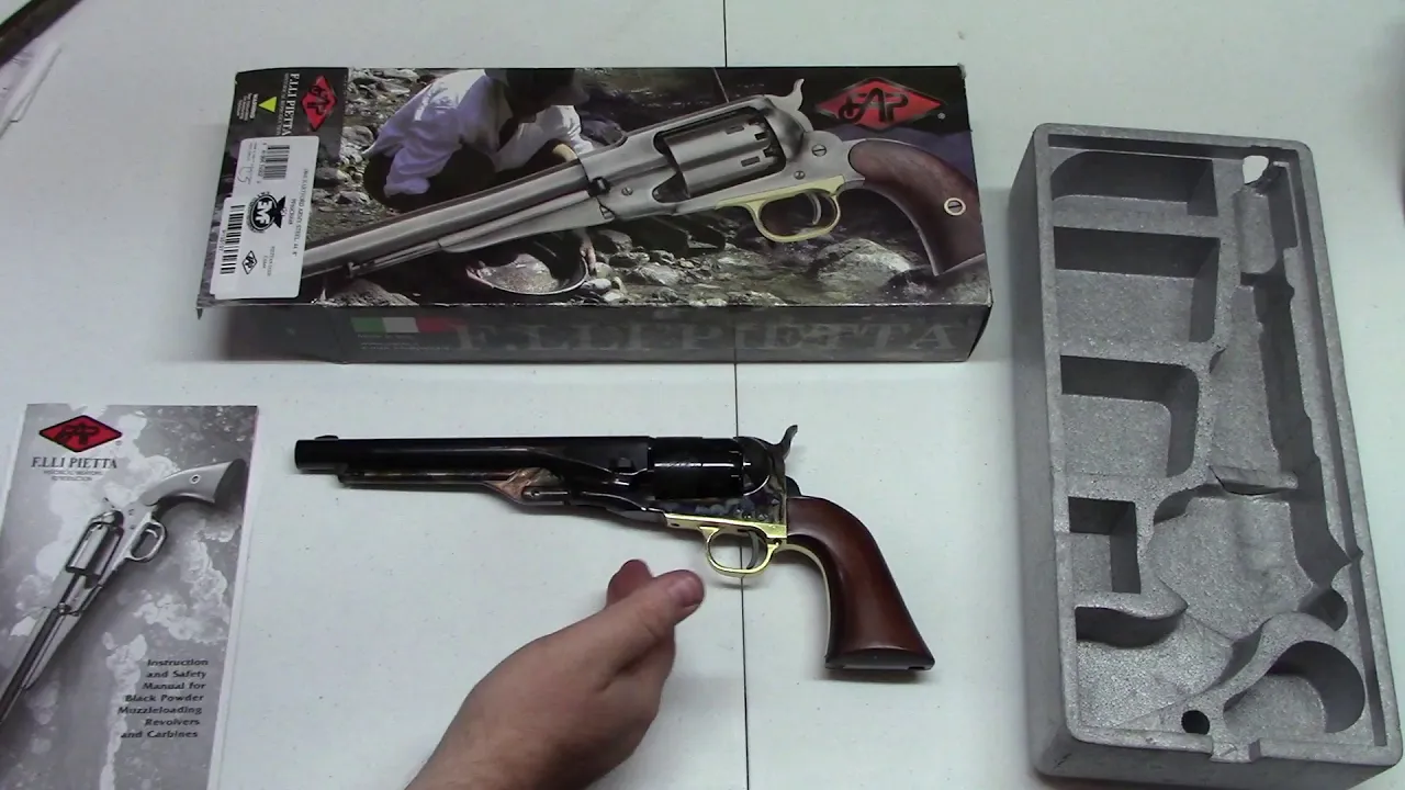 1860 Army Revolver Unboxing - Pietta from BUDK