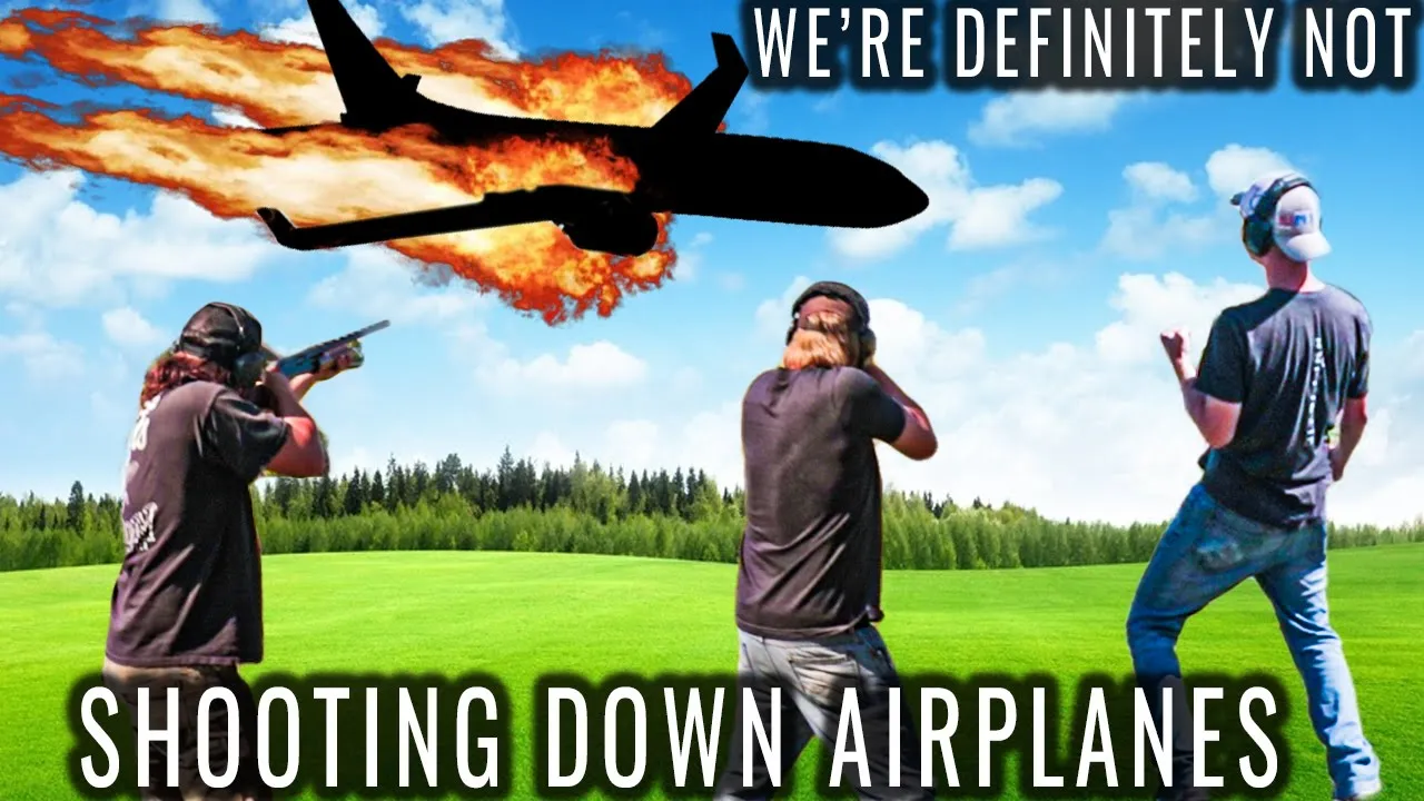 We Built Our Own Airplanes Just to Shoot Them Down: 12 Gauge Shotgun Challenge