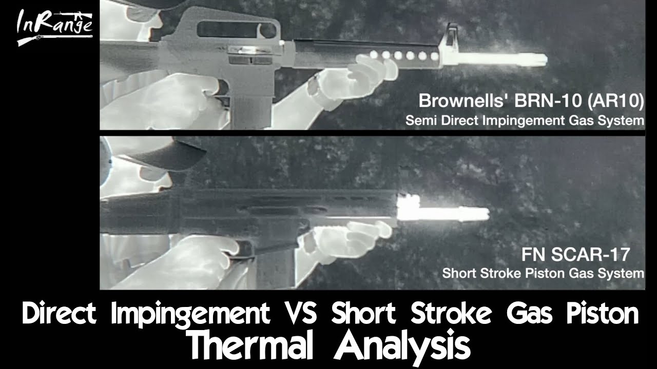 DI vs Short Stroke Gas Piston - Thermal Analysis