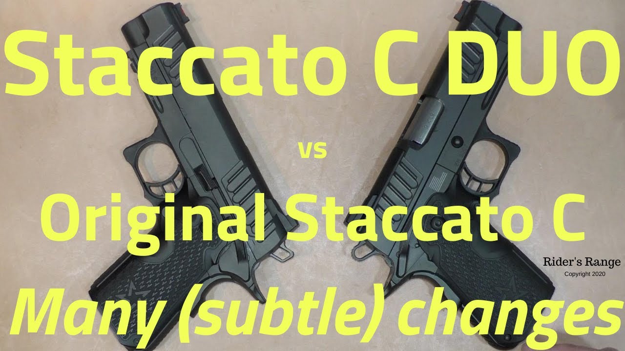 Staccato C DUO vs Original Staccato C - Rider's Range looks at the many subtle changes