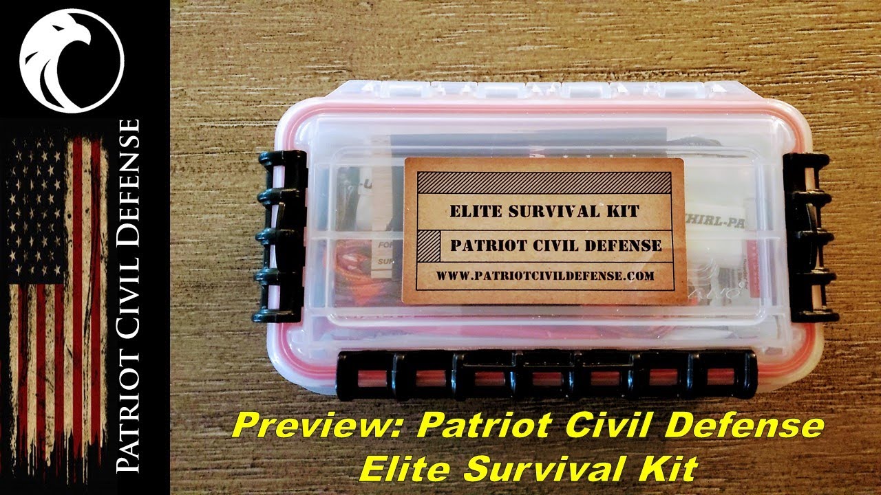 Patriot Civil Defense Elite Survival Kit