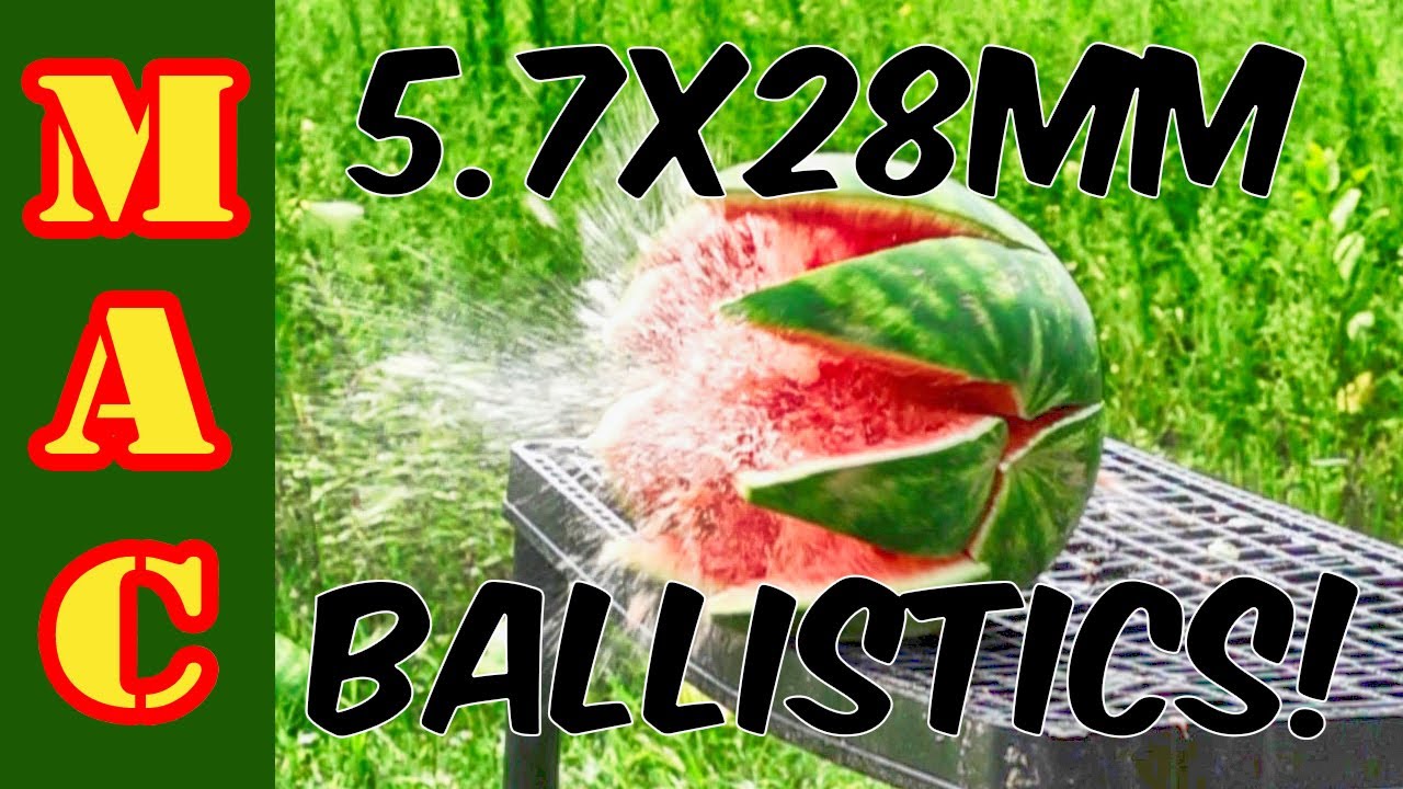 5.7x28mm ballistics test with surprising results! How does it compare to 9mm?