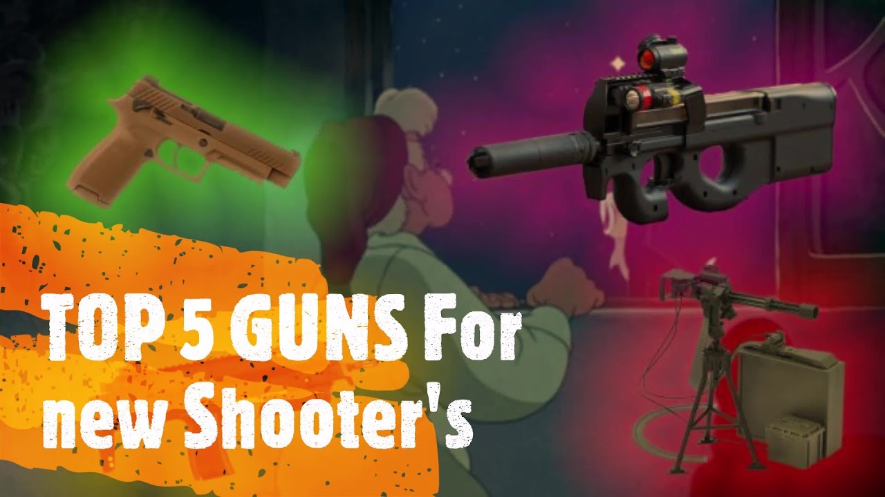 Top 5 guns for new shooters or young people