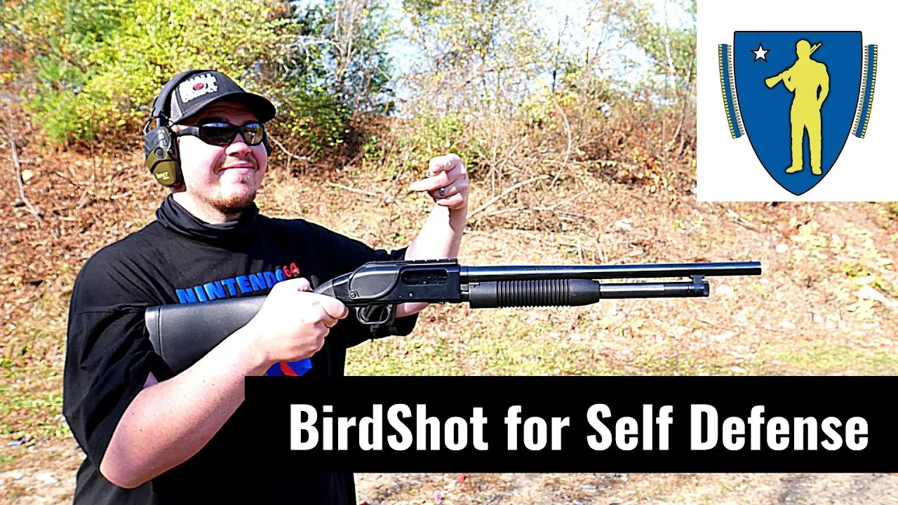 Why You Don't Use Bird Shot For Self Defense