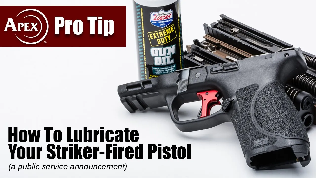 PSA: How To Properly Lube Your Striker-Fired Pistol