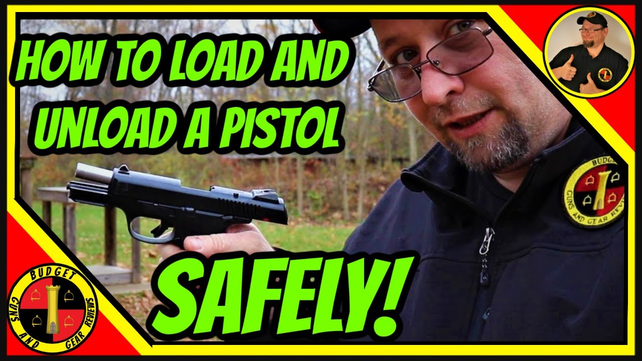 How to load and unload a gun SAFELY! What every new Gun owner needs to know!