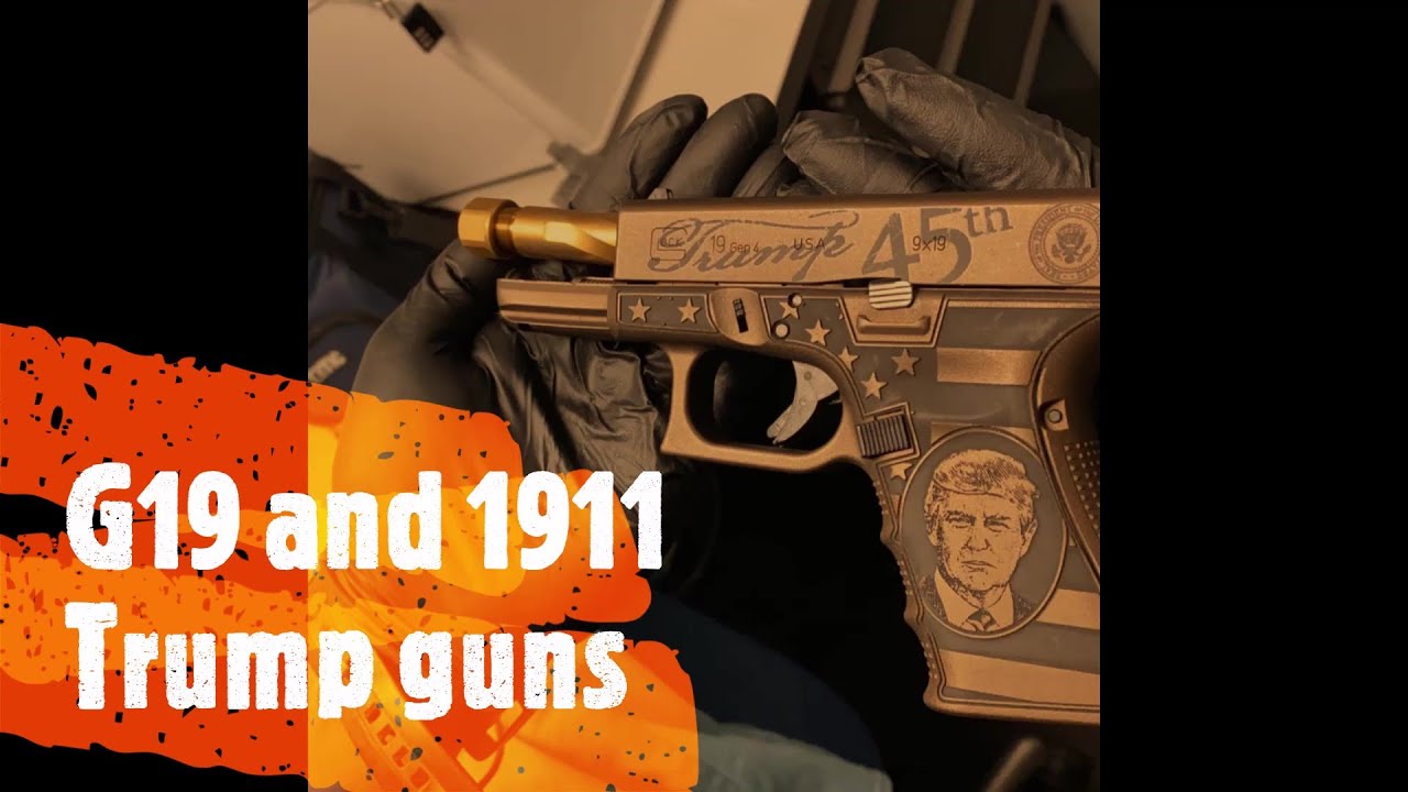 Glock 19 versus 1911 Battle of the Trump guns