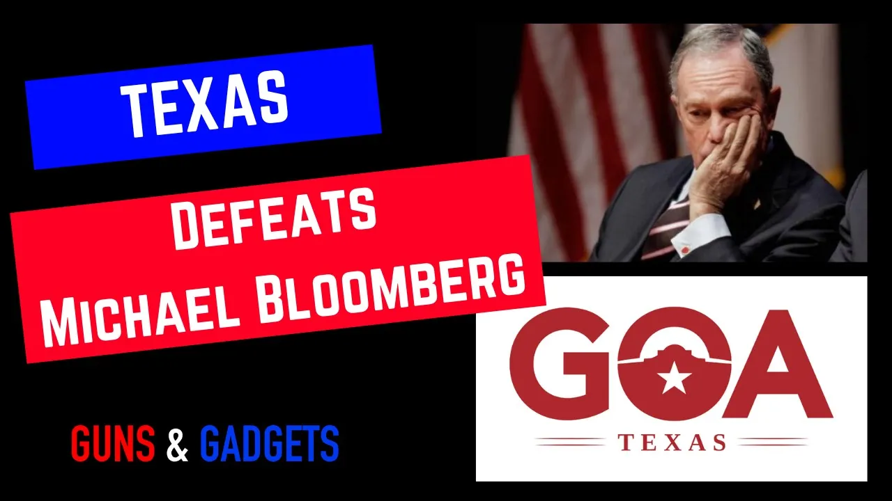 Texans Defeat Michael Bloomberg w/ Rachel Malone, GOA Texas