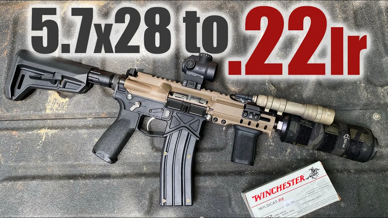 EASY 5.7 to .22 conversion - CMMG Mk57 Conversion Kit