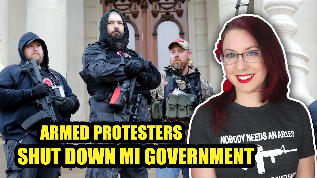 Armed Protesters Shut Down MI Government