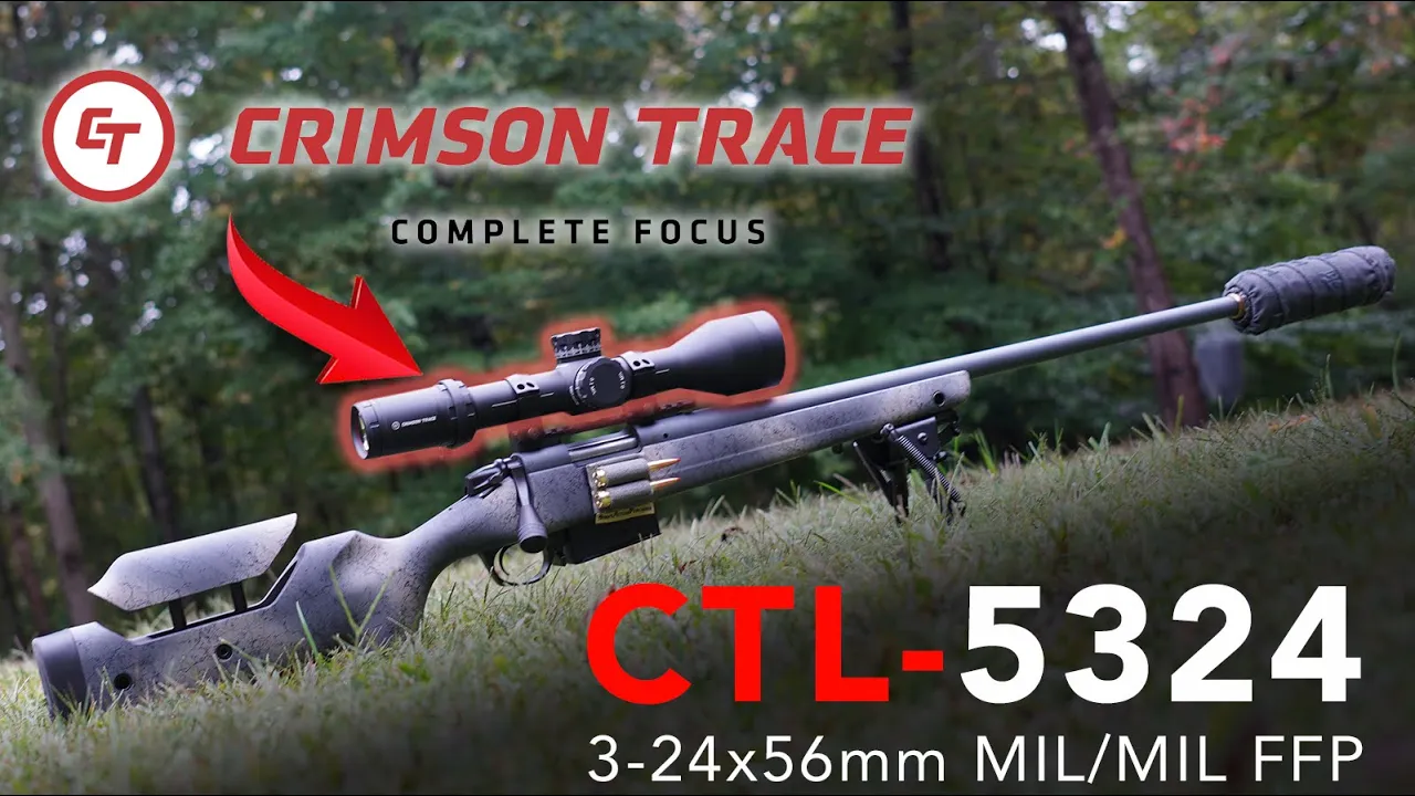 Crimson Trace 3-24x56 MIL/MIL FFP