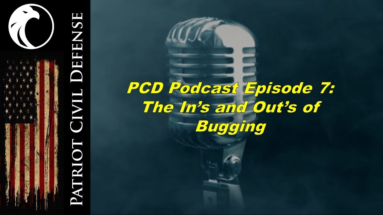 PCD Podcast Episode 7: In's and Out's of Bugging