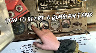 How to start a Russian Tank