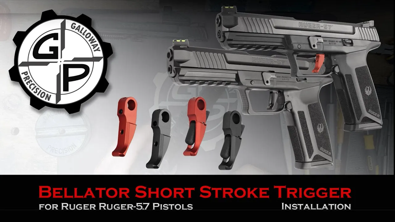 Bellator Short Stroke Trigger Installation for the Ruger Ruger-5.7 - Galloway Precision